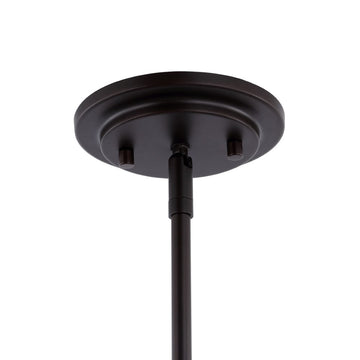 Cade 34.25" Metal Farmhouse Industrial LED Pendant - JONATHAN Y